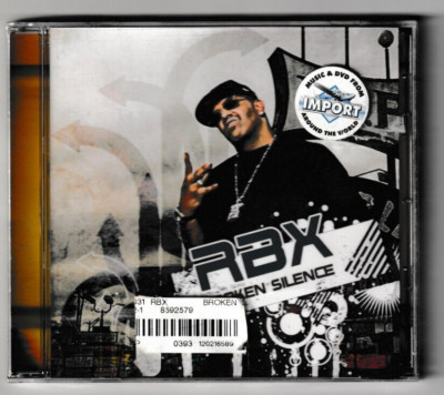 RBX - ''BROKEN SILENCE'' BRAND NEW/SEALED 2007 PREMEDITATED ENTERTAINMENT  RELEASE