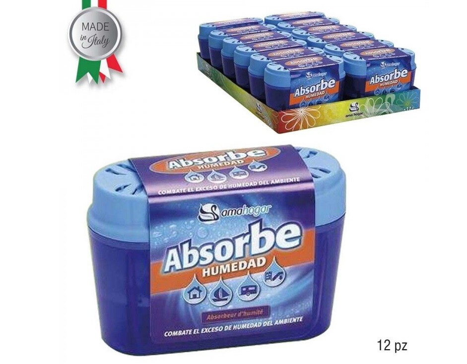 Set 12 Pezzi Vaschetta Assorbi Umidita' Assorbiumidità Ambiente Casa dfh