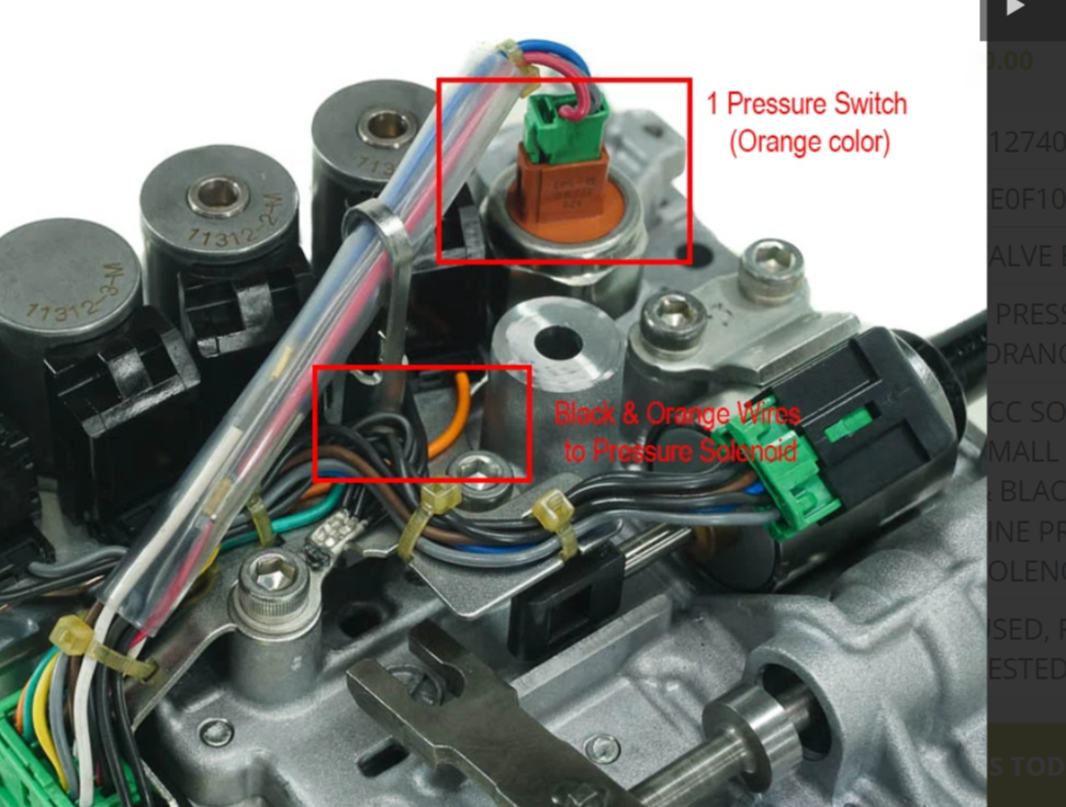 Jeep Patriot Compass 2.4L CVT Valve Body Transmission JF011E RE0F10A 2007-2017