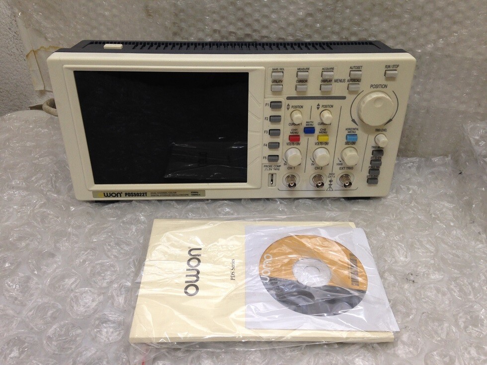 デジタルオジロスコープ　OWON　PDS5022S PDS5022S OWONポータブルデジタルストレージオシロスコープ