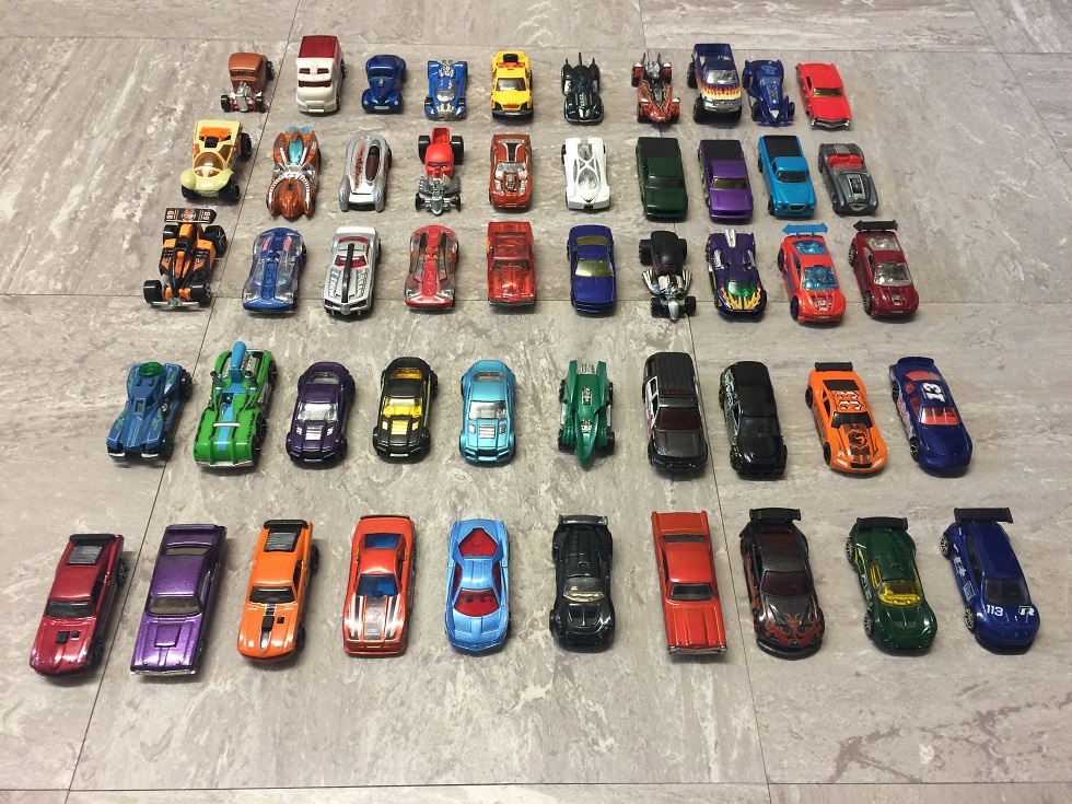 50 HOT WHEELS HOTWHEELS CARS BUNDLE JOB LOT DIECAST COLLECTION MUSTANG VW NISSAN (1) in