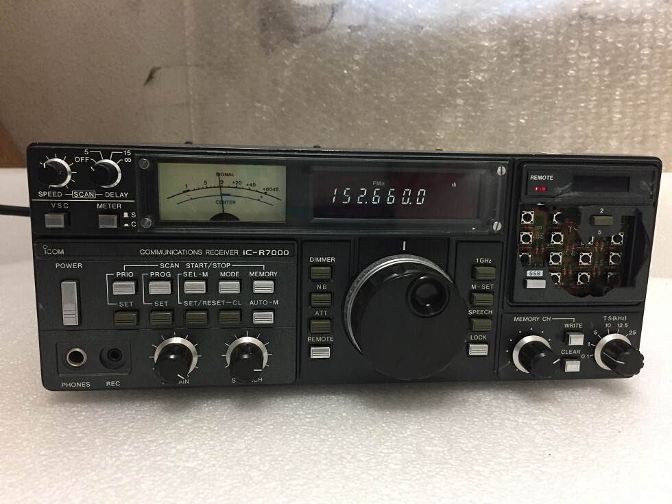 ★美品★ICOM IC-R7000　元箱・付属品あり ☆美品☆ICOM IC-R7000 元箱・付属品あり - メルカリ