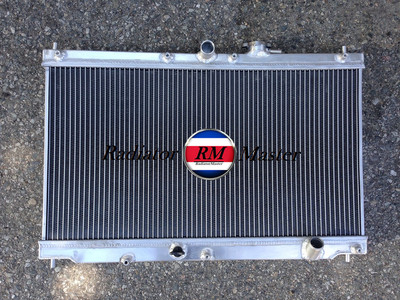 ALUMINUM RADIATOR FOR 1992-1996 HONDA PRELUDE 2.2L I4 2ROW  93 94 95 Automatic