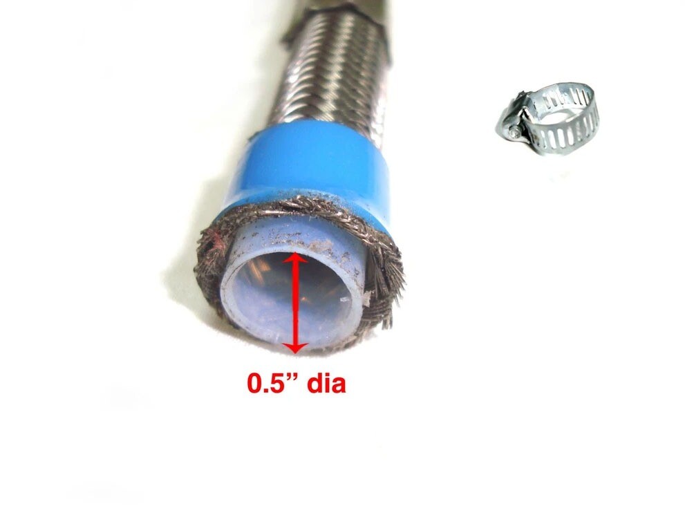 Braided Hose Pipe for Royal Enfield Electra Bullet 350 500cc deluxe 510189 