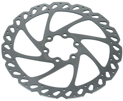 HAYES V8 DISC BRAKE ROTOR - 203MM 6-BOLT SILVER