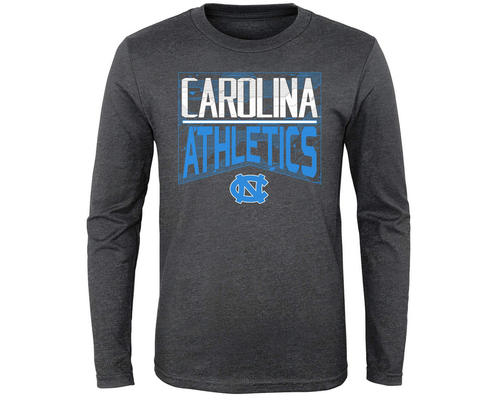 Футболка Outerstuff NCAA Youth (4–20) North Carolina Tar Heels Performance L/S Energy