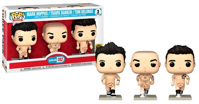 POP Rocks Mark Hoppus, Travis Barker & Tom Delonge Vinyl