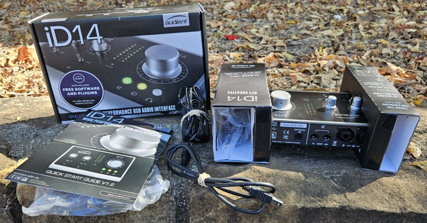 AUDIENT ID14 ほぼ未使用 AudientID14_01-