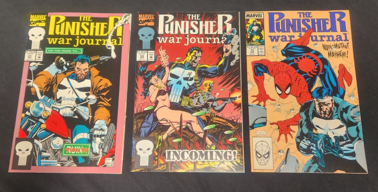 🔥 Marvel Lot Punisher 3 War Journal 1 She-Hulk Venom Quasar