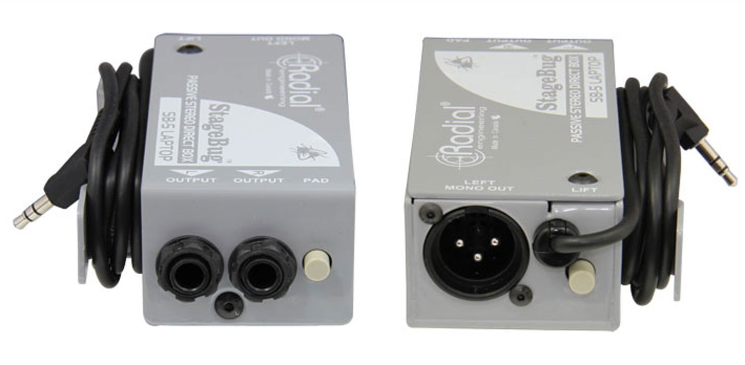Radial StageBug SB-5 Laptop DI