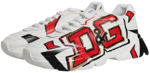 Dolce&Gabbana Daymaster Red Multi-color sneakers 8US 