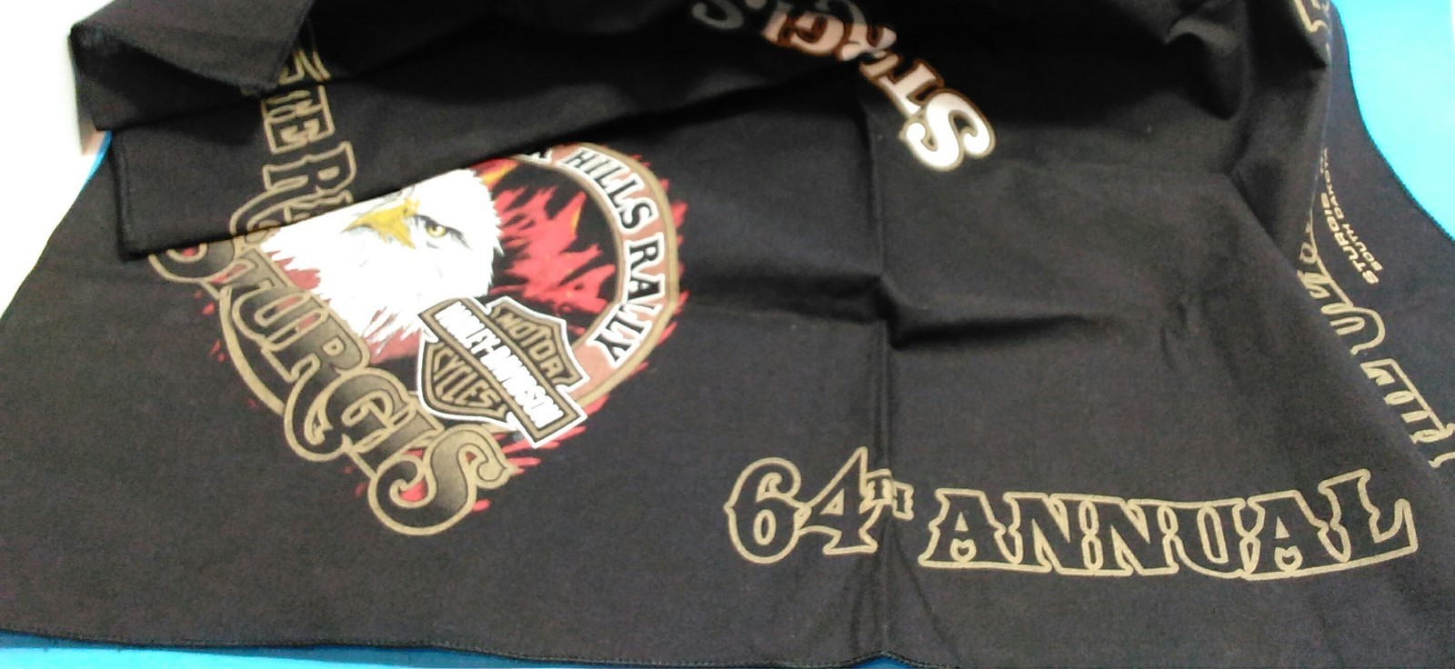 Harley Davidson Sturgis 64th Annual Black Hills Rally Bandana Scarf 24