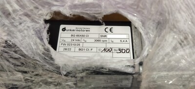 Dunkermotoren BG 65X50 CI Servomotor 24V DC 3065 U/min