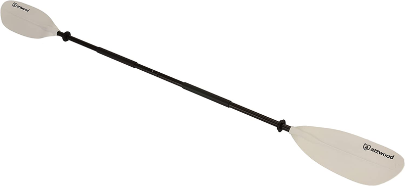 attwood 11768-2 Asymmetrical 2-Piece Heavy-Duty Kayak Paddle with Comfort Grips