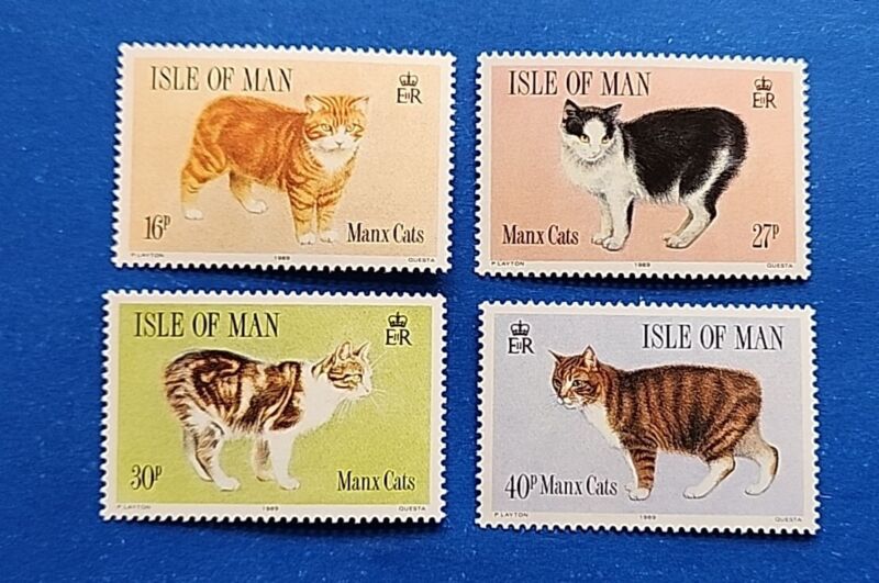 Isle Of Man Stamps, Scott 380-383 Complete Set MNH
