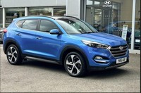 2016 16 Hyunda Tucson 2.0 CRDi 185 Premium SE 5dr Lovely Metallic Blue 2 Owners