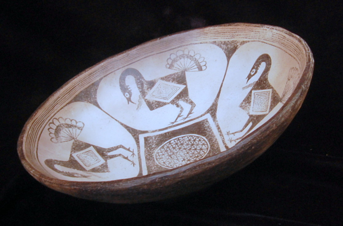 Anasazi / Mimbres Turkey Replication Bowl