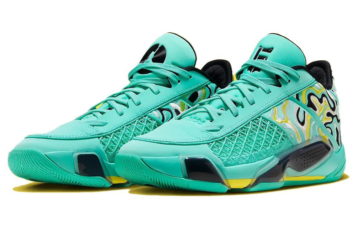 素兎 Guo Ailun x Air Jordan 38 PF Low Hyper Turquoise - FZ3223