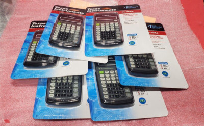 Lot of 6 -Texas Instruments TI-30Xa Scientific Calculator --Brand New--