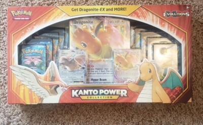 Pokemon Kanto Power Collection Box Dragonite EX XY Evolutions Factory Sealed