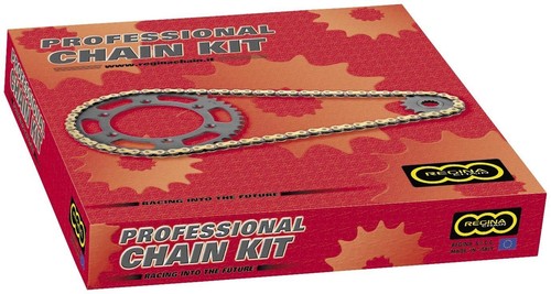 Regina Front 15 Rear 47T Sprockets with 530ZRT Z-Ring Chain Regina Front 15 Rear 47T Sprockets with 530ZRT Z-Ring Chain