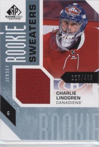 2016-17 SP Game Used - Charlie Lindgren #RS-CL