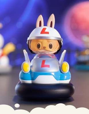 Lovely Labubu Cool Car Popmart Popcar Basic Figurine Designer Toy Limited Gift