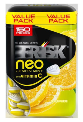 Frisk Neo Lemon Mint Bottle type 105g from Japan Kracie foods