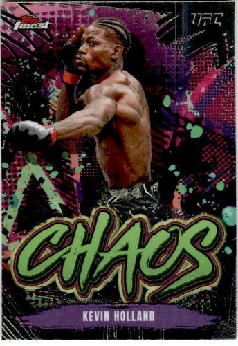 2024 Topps Finest UFC - Kevin Holland #CHA-19