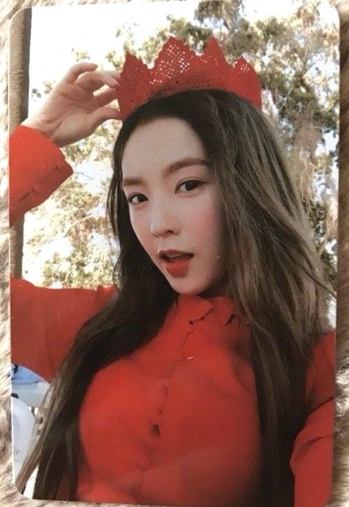 Red Velvet The 2nd Album Peek A Boo Official Photocard Photo Card Irene A