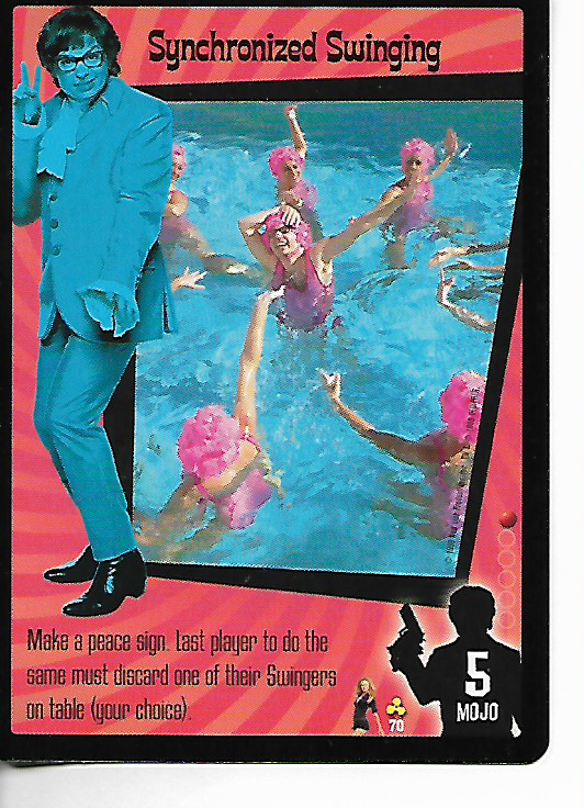 Austin Powers 11体 1999 Austin Powers CCG: The Spy Who Shagged Me