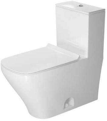 Duravit 215701-DUAL DuraStyle 0.92/1.32 GPF Dual Flush One Piece - White