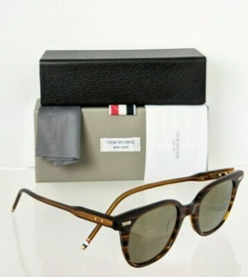 Pre-owned Dita Brand Authentic Thom Browne Sunglasses Tbs 405-b-t Wlt Tb405 Brown Frame In Green