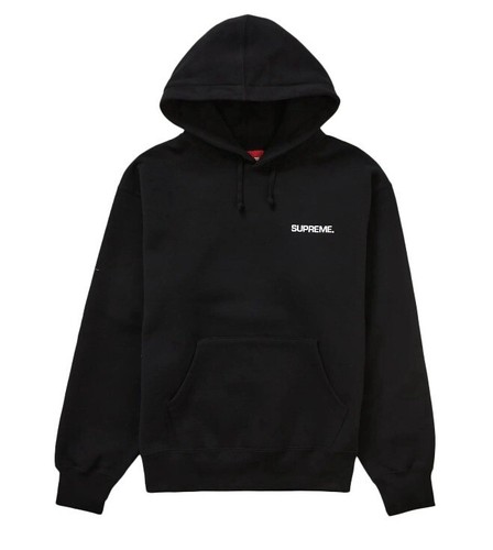 Pre-owned Supreme Immortal Hooded Sweatshirt Black (size Medium, Large)
