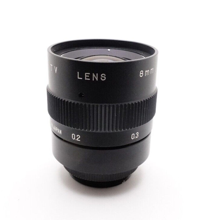 Javelin 8mm f1.3 C Mount Cine TV Lens BOLEX BMCC camera CS Wide Angle