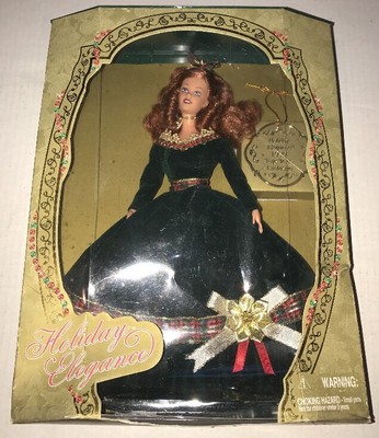 Jakks Pacific Holiday Elegance Doll  Special Edition RARE  1999 Barbie