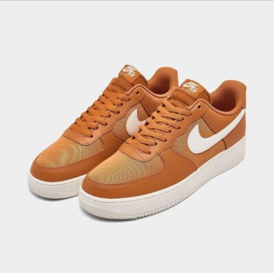 FB2048-800 - Nike Air Force 1 Low  07 Monarch Orange - Men s 9.5 - Brand New