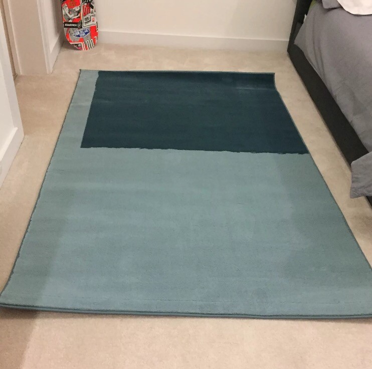 Ikea Stillebak Blue Rug in WestonsuperMare, Somerset Gumtree