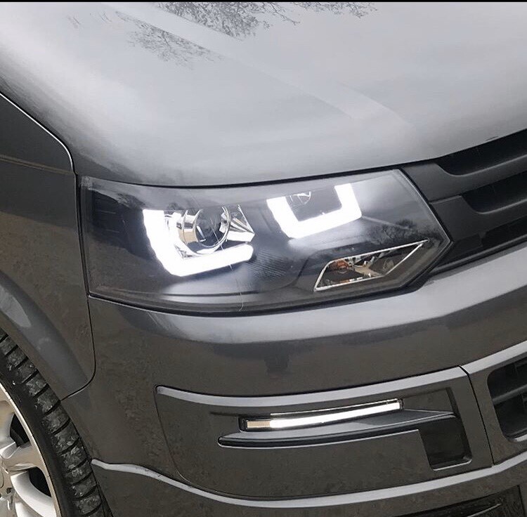 VW transporter T5.1 LED lightbar headlights 20102015 in Aston