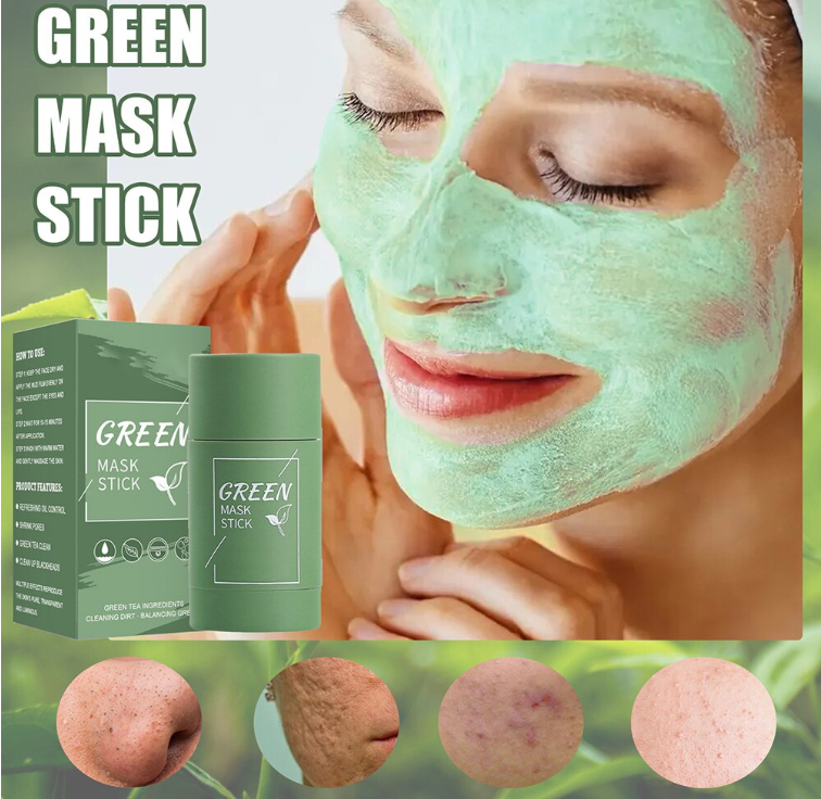 Clay Cleansing Mask Stick Facial Deep Purifying Blackhead Acne Remover