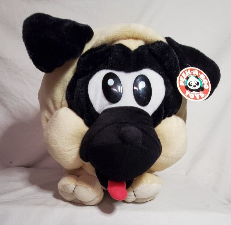 N dog plush. N dog plush