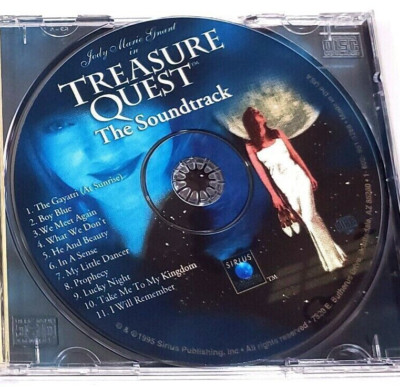 Treasure Quest Game Soundtrack CD Disc Only 1995 Sirius Jody Marie Gnant