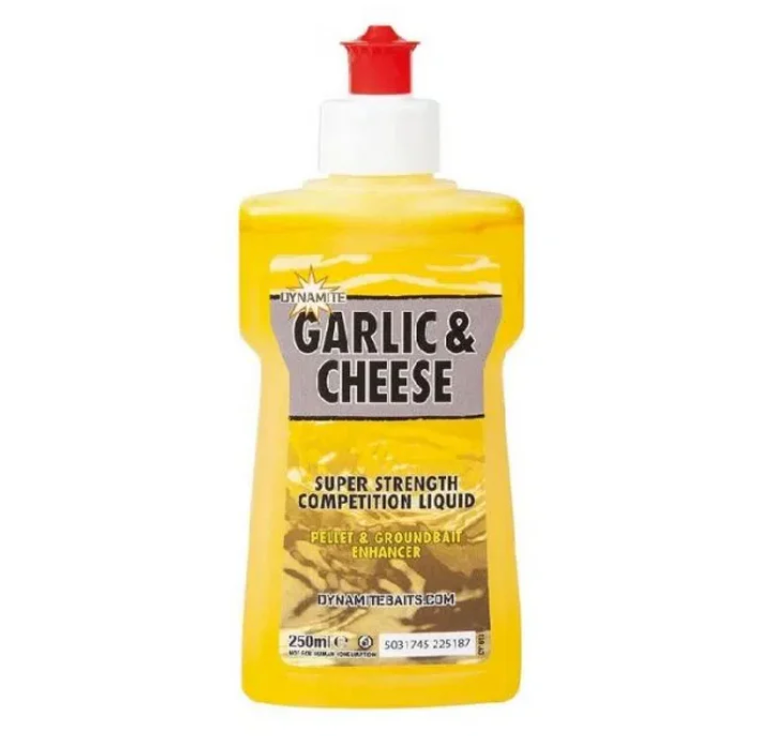 DYNAMITE BAITS  ATTRATTORE LIQUID GARLIC E CHEESE 250 ML  CARPFISHING DY1631