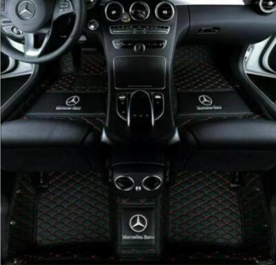 Fit Mercedes-Benz 1998-2025 All Model Waterproof Luxury Carpets Car Floor Mats