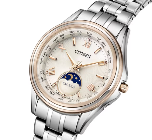 Pre-owned Citizen Exceed Ee1016-66a Pair Model Ladies Japan Import