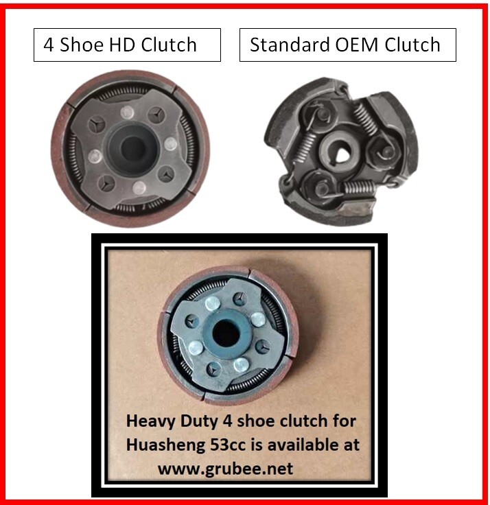 53cc HuaSheng 4 stroke gas engine for Motorized bike or Go-cart, FREE SHIPING