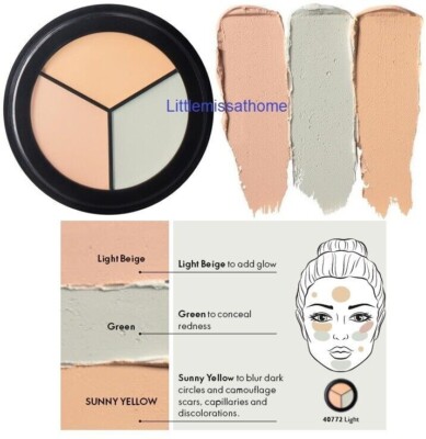 ORIFLAME THE ONE CORRECTOR KIT x 3 LONG-LASTING SHADES 1.3g. each one NEW!