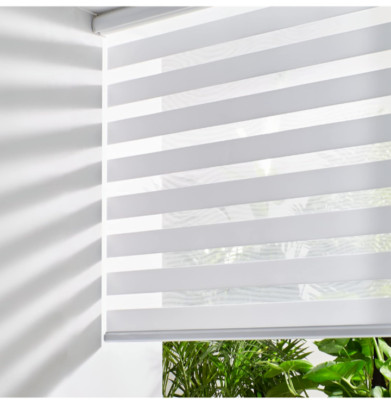 Persilux Cordless Zebra Roller Window Shades Free-Stop Roller Blinds