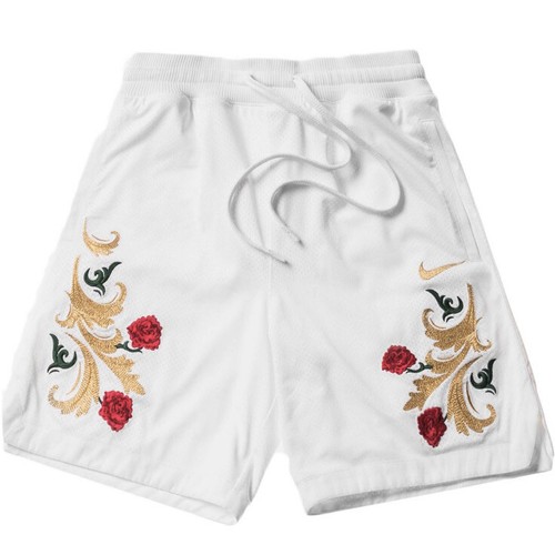 Pre-owned Kith X Nike Lebron Cloak Shorts White/multi Color Size Large Rare