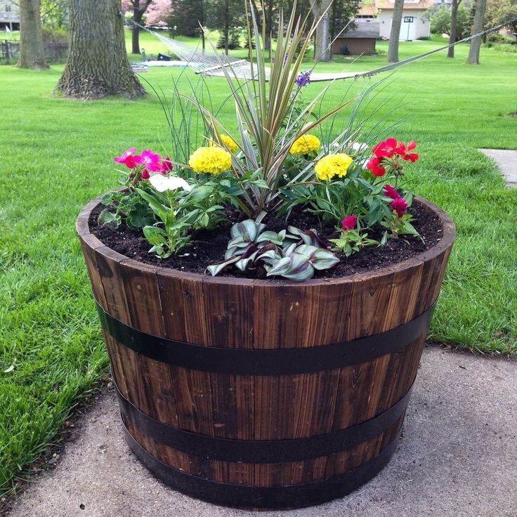 Whisky Half barrel plant pots in Aberdeen Gumtree